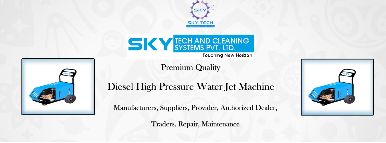 Diesel High Pressure Water Jet Machine